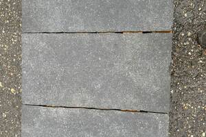 Feinsteinzeug EMPEROR® ANTICO ARDENNEN 2. WAHL Feinsteinzeug 80x40x2cm (Werkmaß abweichend) anthrazit