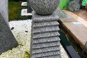 Brunnen BRAVO GRAVA Granit 50cm edelgrau