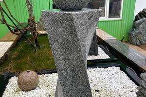 Brunnen BRAVO TROPHY Granit 80cm edelgrau