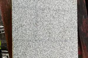 Blockstufen SILVER GRANIT RONDO Granit 15x35x50cm hellgrau