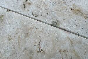 Terrassenplatten ARAMIS / IREMIA CREMATOS -satiniert- Kalkstein 49,7x24,7x3cm gelb-beige