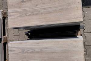 Feinsteinzeug HOLZOPTIK HELLBRAUN #312 3. WAHL Feinsteinzeug 80x40x3cm (Werkmaß abweichend) Eiche-Natur