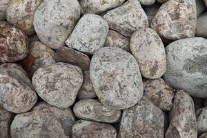 Kies ROUGE IMPERIAL Marmor 60-100mm rot-weiß